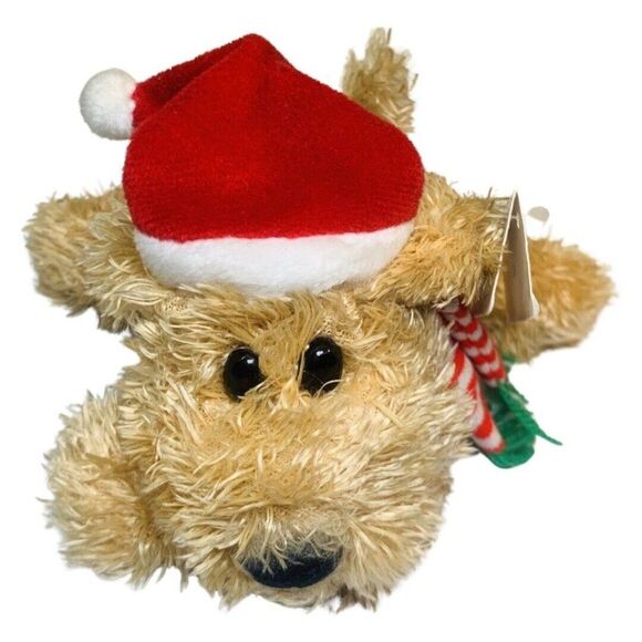 Jerry Elsner Velvet Touch Collection Christmas Plush Dog Stuffed Toy SPICE - Picture 4 of 9